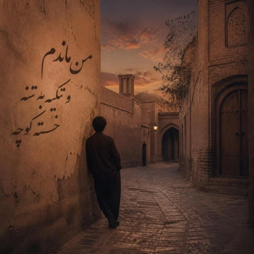 دانلود آهنگ زن هوش مصنوعی من ماندم و تکیه به تنه خسته کوچه