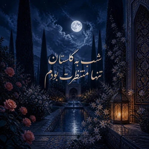دانلود آهنگ زن هوش مصنوعی شب به گلستان تنها منتظرت بودم