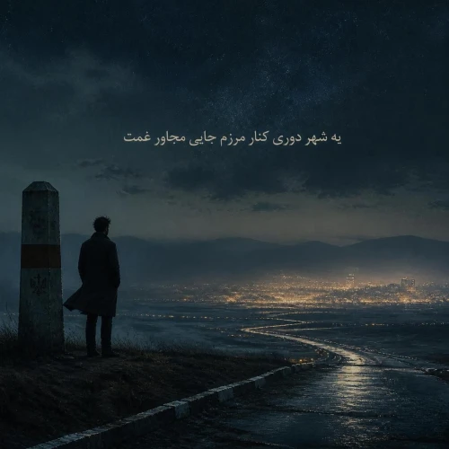 دانلود آهنگ زن هوش مصنوعی یه شهر دوری کنار مرزم جایی مجاور غمت